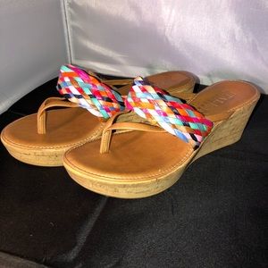 💐 Italian Shoemakers Sandal Wedges